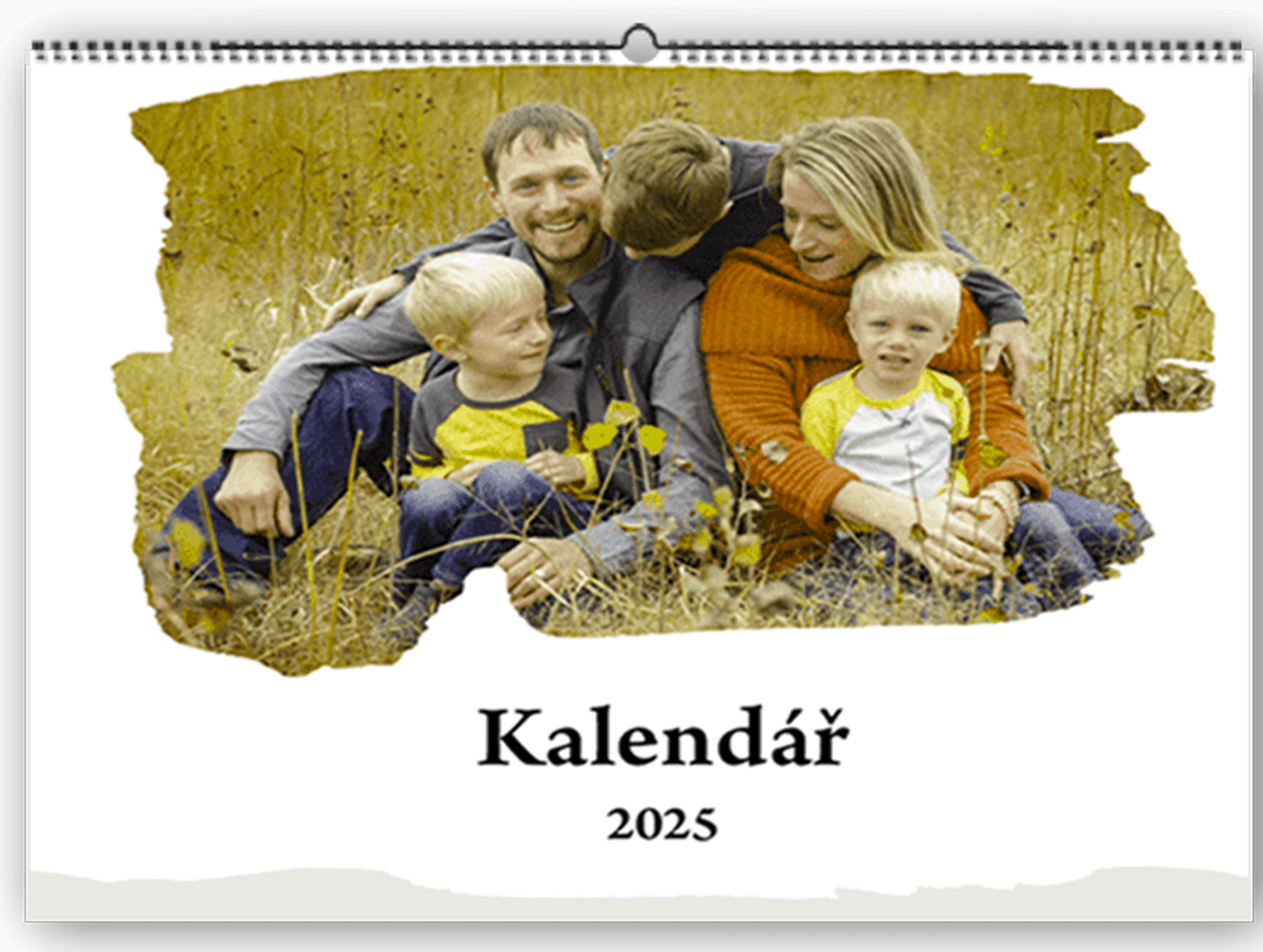 Fotokalendáře z vlastních fotek 2025 jednoduše online - Moderní II.