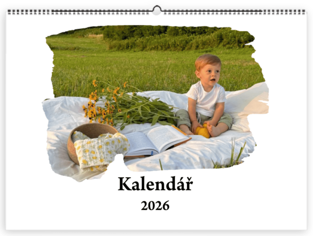 Fotokalendáře z vlastních fotek 2026 jednoduše online - Moderní II.