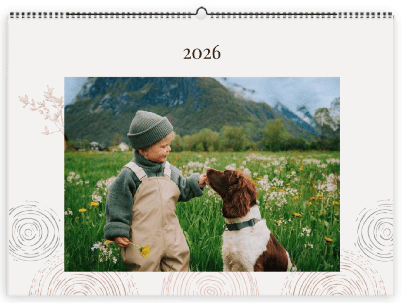 Fotokalendáře z vlastních fotek 2026 jednoduše online - Štěstí