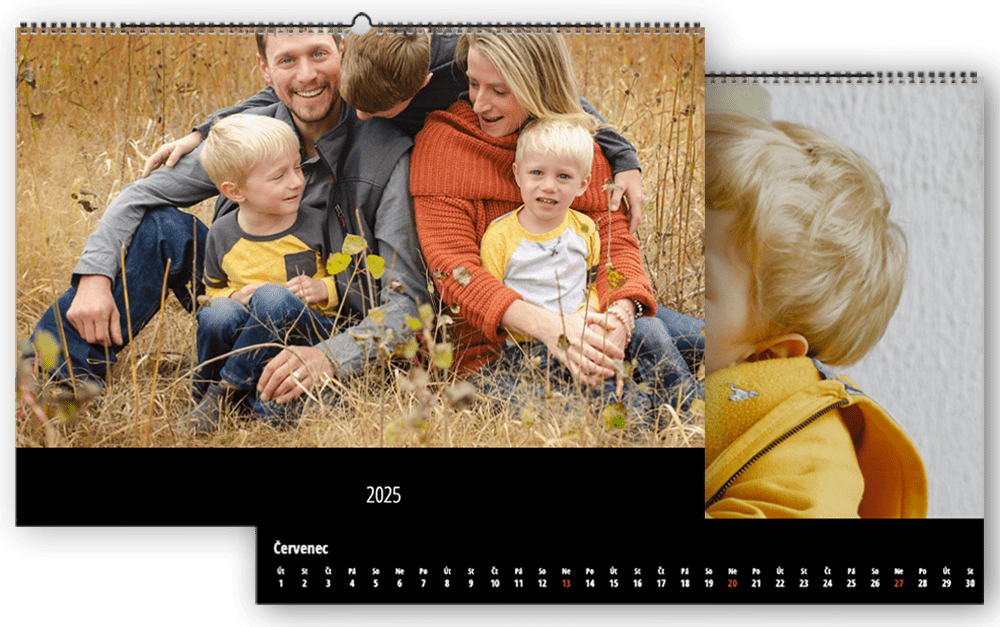 fotokalendar nastenny na sirku a4 tmavy