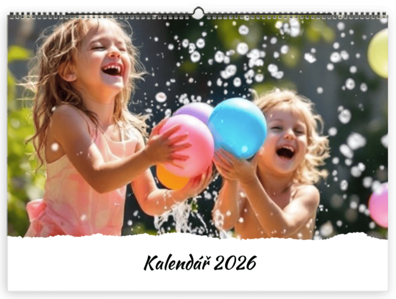 Fotokalendáře z vlastních fotek 2026 jednoduše online - Moderní I.