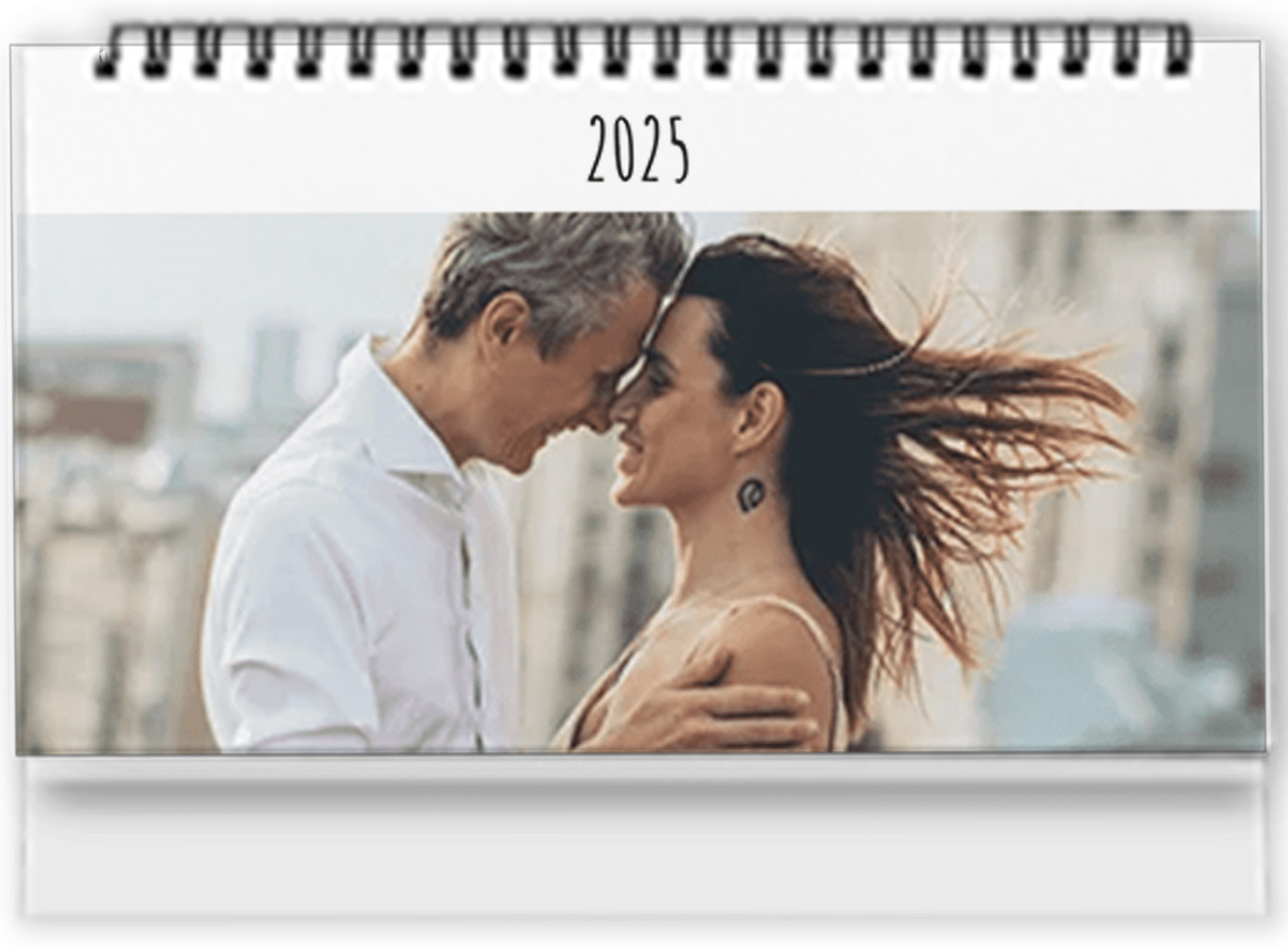fotokalendar stolni ctrnactidenni bily
