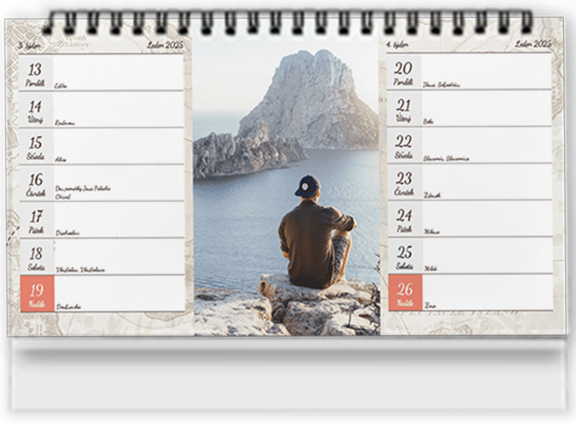 fotokalendar stolni ctrnactidenni cestovatelsky
