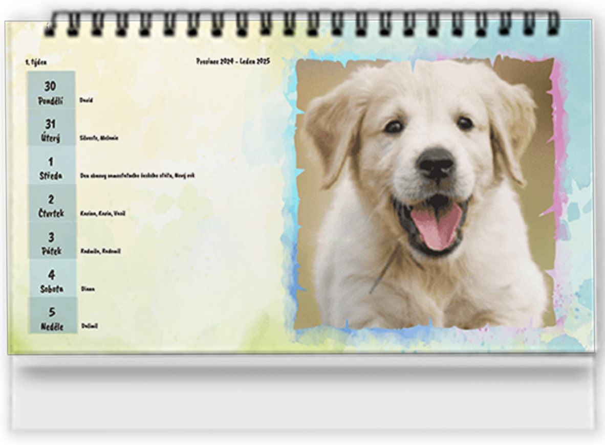 fotokalendar stolni tydenni hafici
