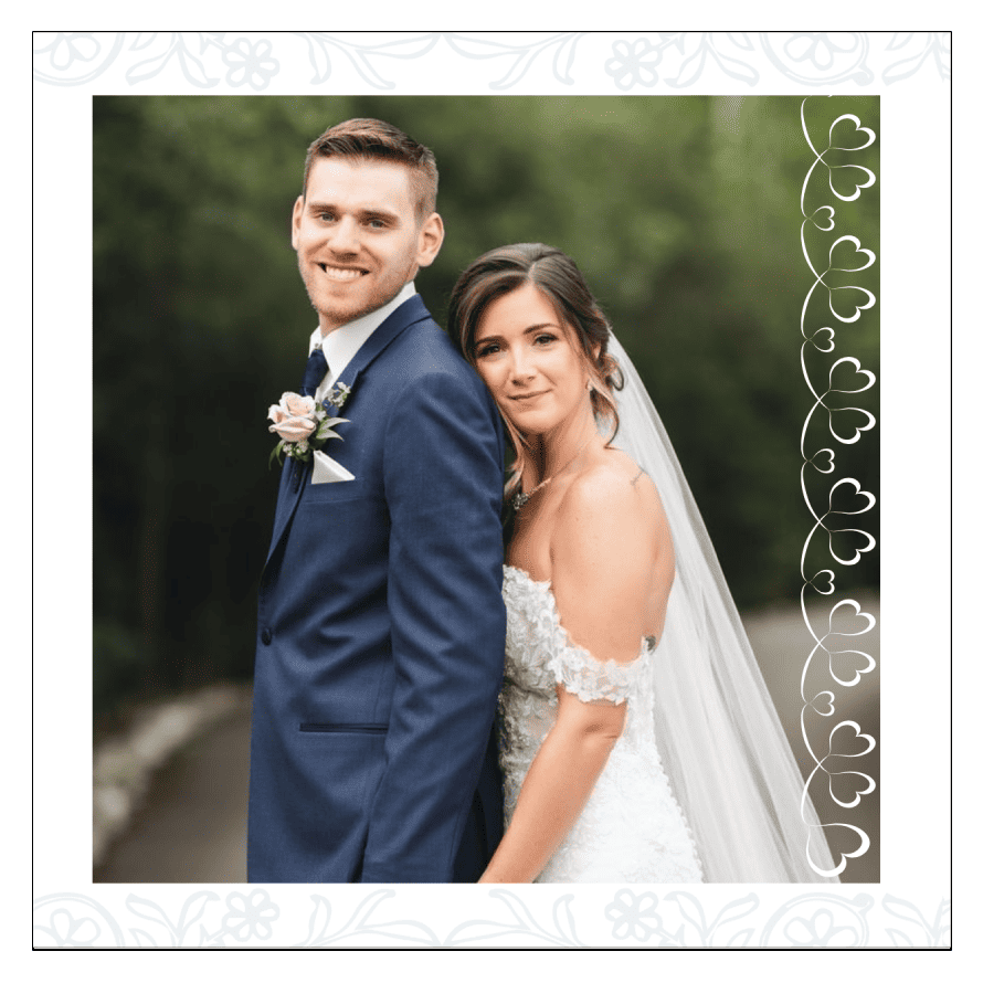 Svatební krajka vnitřní