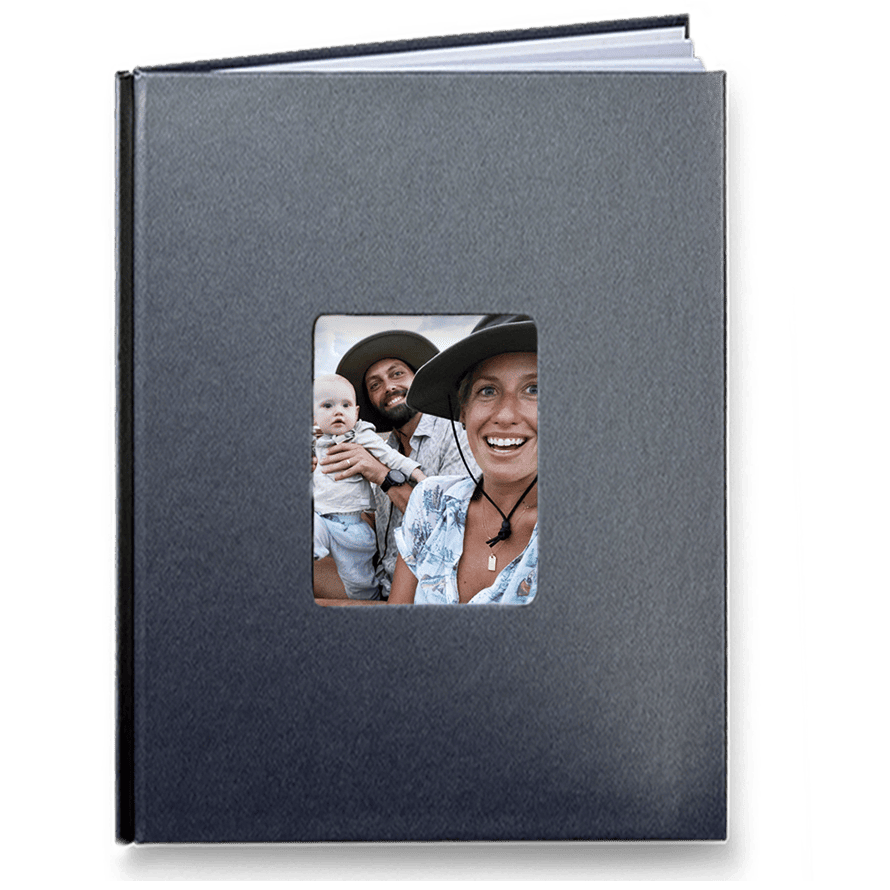 Fotokniha online. Akce na fotoknihy - A4 v barvě Antracit - Cestovatelská