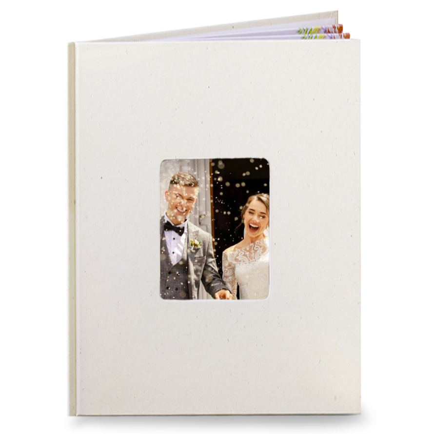 Fotokniha online. Akce na fotoknihy - A4 v přírodní barvě - Svatební krajka