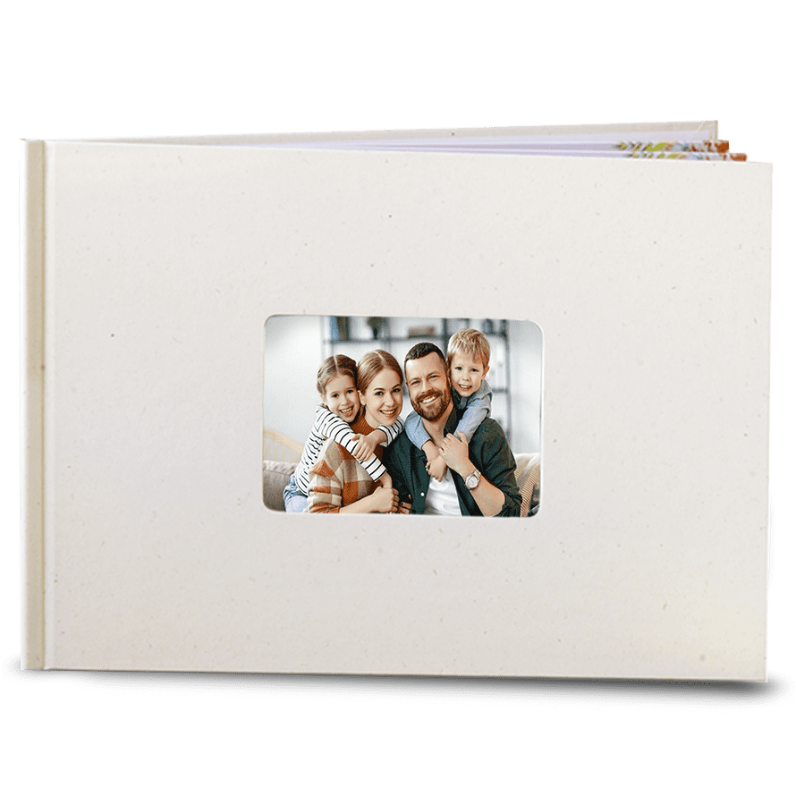 Fotokniha levně. Vaše nejlepší foto kniha A4 šířka v přírodní barvě - Album
