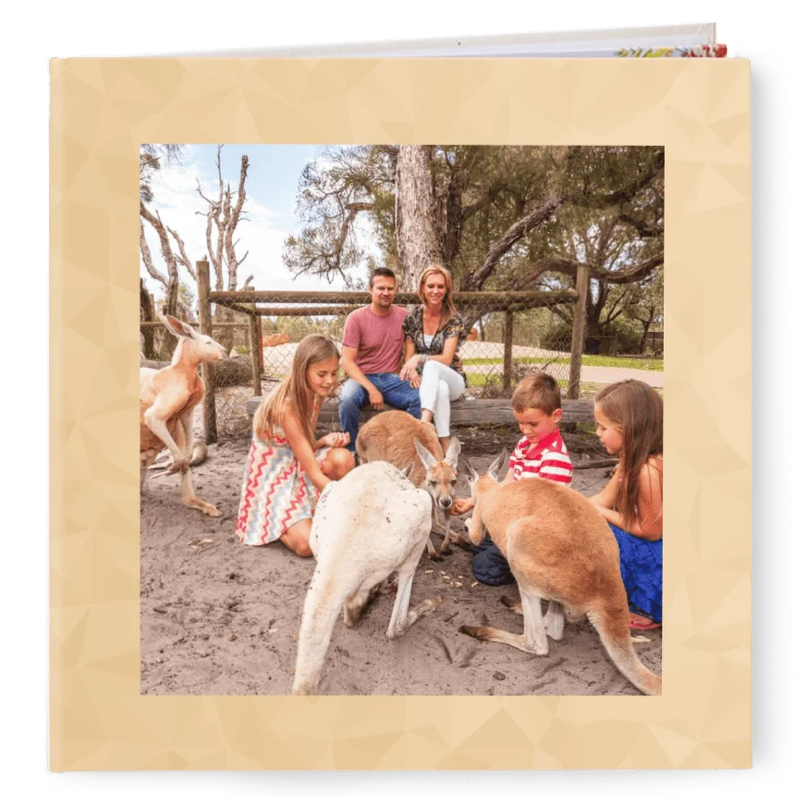 Nejlepší fotokniha. Luxusní plochá fotokniha online. - Béžové pozadí