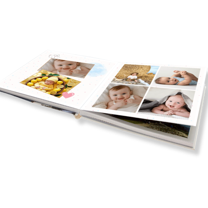 Nejlepší fotokniha. Luxusní plochá fotokniha online. - Dětská