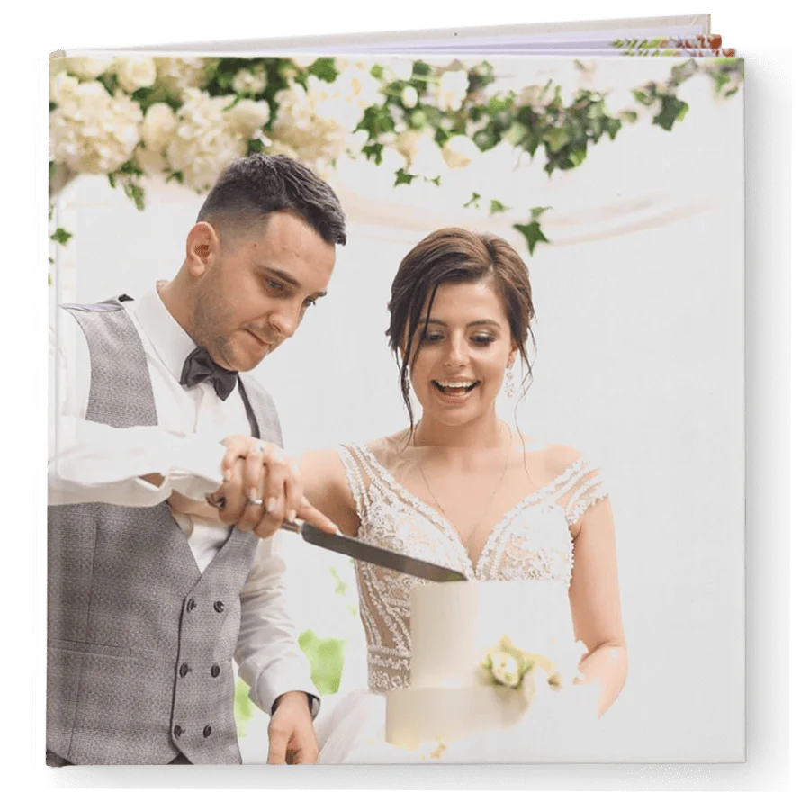 Nejlepší fotokniha. Luxusní plochá fotokniha online. - Srdíčková