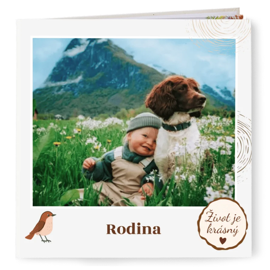 Nejlepší fotokniha. Luxusní plochá fotokniha online. - Štěstí