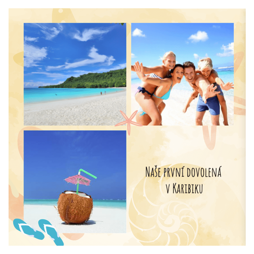 Kvalitní fotokniha a vlastní foto na deskách. Levně online. - Dovolená 