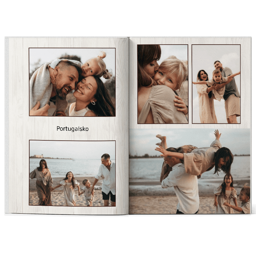 Dřevěné pozadí - otevřená